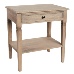 SH Madeline Solid Timber 1 Drawer Bedside Table