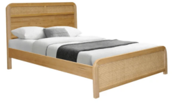 MD Metz Solid Timber with Rattan Bed