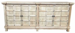 MF Chinese Antique Reproduction 4 Door Recycled Elm Buffet