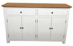MF Lucia Oak Timber 2 Drawer 4 Door Buffet – 140cm Length
