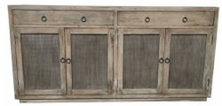 MF Porto Recycled Oregon Timber 2 Drawer 4 Door Buffet
