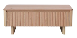 MD Oscar Solid Timber 2 Drawer Coffee Table