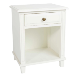 SH Samira Solid Timber 1 Drawer Bedside Table