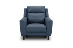 VI Newman Single Seater Electric Leather Recliner Lounge