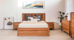 VI Atherton Solid Timber Gas Lift Storage Bed