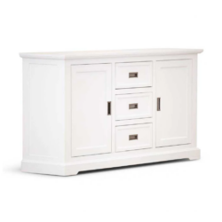 VI Coastal Solid Timber 2 Door 3 Drawer Buffet
