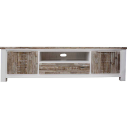 VI Homestead Solid Timber 2 Door 1 Drawer TV Unit
