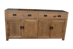 MF Solid Oak Timber 2 Drawer 4 Door Buffet