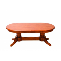 MA Jaguar Timber Pedestal Base Coffee Table