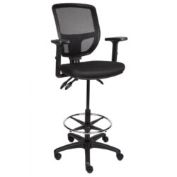 MA Lily Mesh Back Drafting Chair with Arms