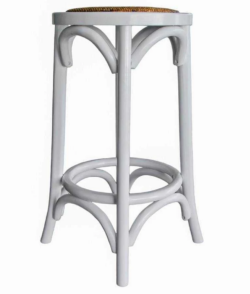 MF Rattan Seat Breakfast Stool