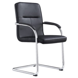 ST Rose PU Leather Upholstered Visitor Chair