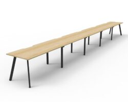 RL Eternity Single Sided Workstation Suitable From 1 to 5 Person