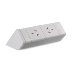 Athena Above Desk 2 GPO Power Rail