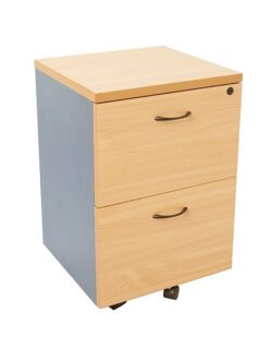RL 2 File Drawer Mobile Pedestal