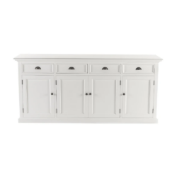 NS Halifax Solid Timber 4 Door 4 Drawer Buffet
