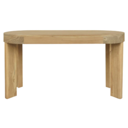 CT Brentwood Solid Timber 2 Drawer Home Office Desk