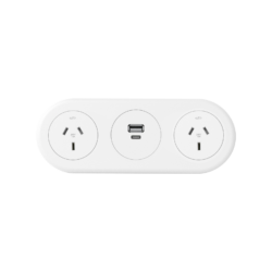 Echo In Desk 2 GPO with USB Fast Charging Module
