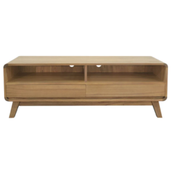 CT Providence Solid Timber 2 Drawer Entertainment Unit