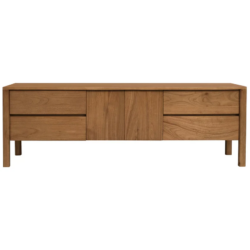 CT Adelle Solid Timber 2 Door 4 Drawer Entertainment Unit