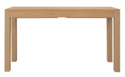 CT Amsterdam Solid Mindi Timber 2 Drawer Sofa Table