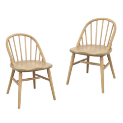 CT Vera Solid Timber Dining Chair – Set of 2