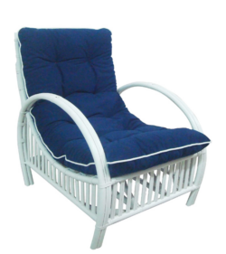 CR Hampton Rattan Armchair with Cushion