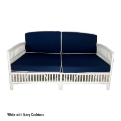 CR Americana 2.5 Seater Rattan Sofa with Cushion