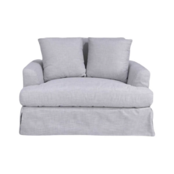 CR Kensington Fabric Upholstered 1.5 Seater Sofa