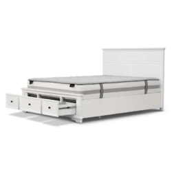 VI Vienna Bed, Tallboy and Bedsides Set