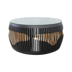 CR Canggu Natural Rattan Sphere Coffee Table