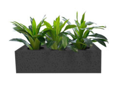 Black / 900W x 450D x 240H